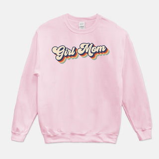 Girl Mom Retro Sweatshirt