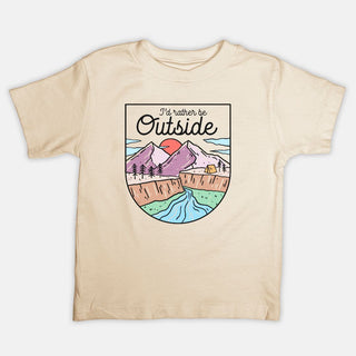 I'd Rather Be Outside - Toddler Tee