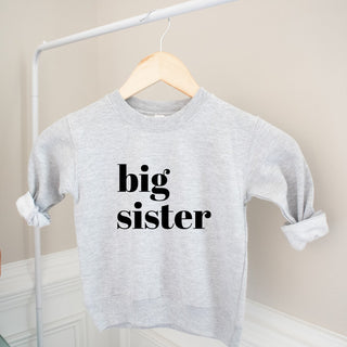 big sister sweatshirt