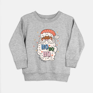 Ho Ho Ho Merry and Bright - Toddler Sweatshirt