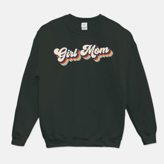 Girl Mom Retro Sweatshirt