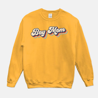 Boy Mom Retro Sweatshirt