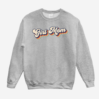 Girl Mom Retro Sweatshirt