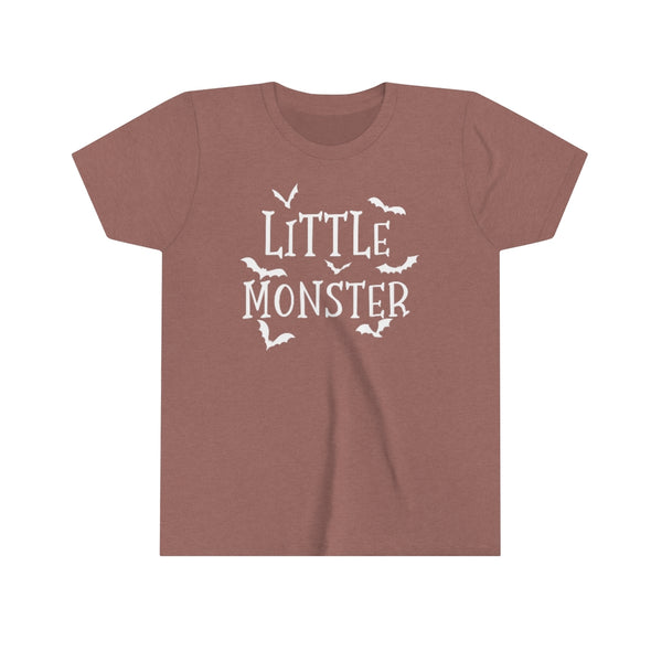 Little Monster Halloween Youth Short Sleeve Tee