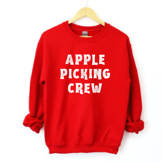 Apple Picking Crew Fall Crewneck Sweatshirt