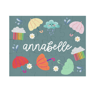 Personalized Easter Spring Name Puzzle - Toddler, Preschool, Kids