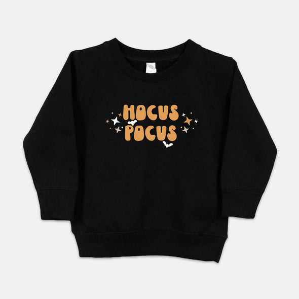 Hocus Pocus Halloween Toddler Crew Neck Sweatshirt