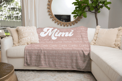 Mimi Personalized Blanket