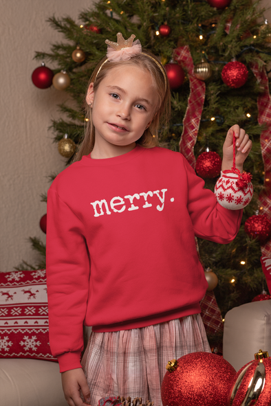 Toddler Merry Sweatshirt