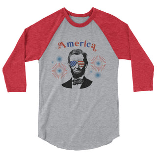 America Abe 3/4 sleeve raglan shirt