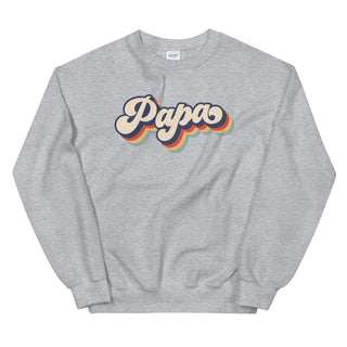 Papa Retro Sweatshirt